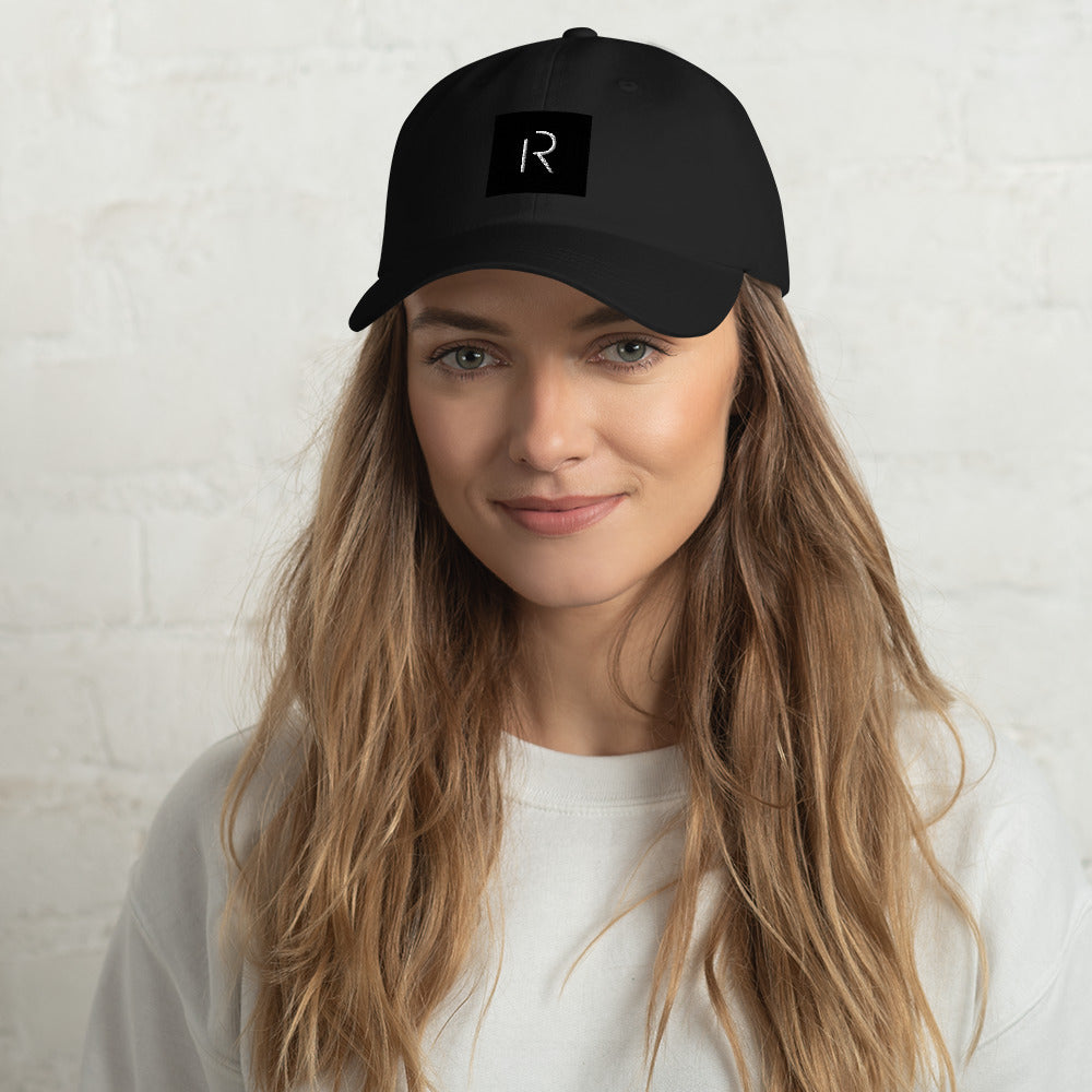 RSA Logo Embroidered Hat - Black